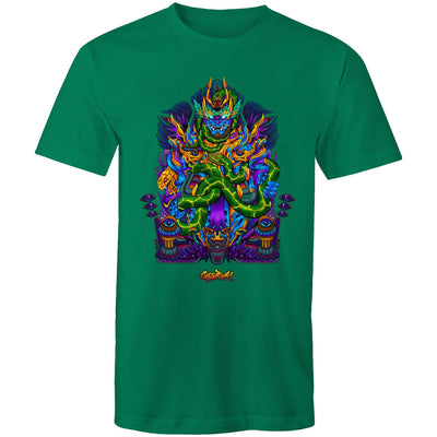 TWISTED SNAKE GOD - Mens T-Shirt - FRONT PRINT