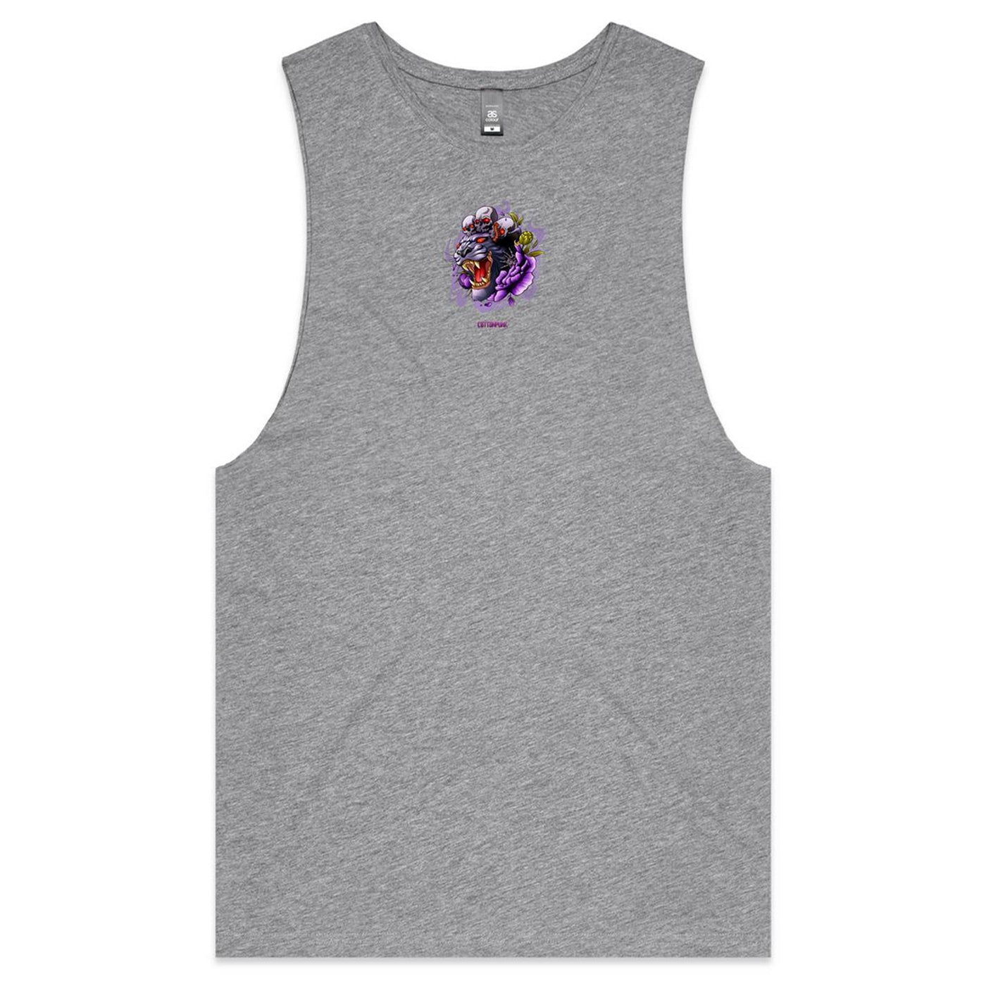 PANTHER (R) - Mens Sleeveless T-Shirt - BACK PRINT