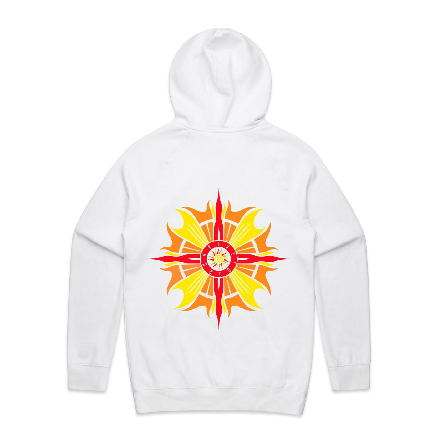 SUNDANCE II - Mens Pocket Hoodie - BACK PRINT