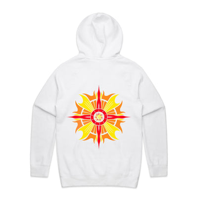 SUNDANCE II - Mens Pocket Hoodie - BACK PRINT