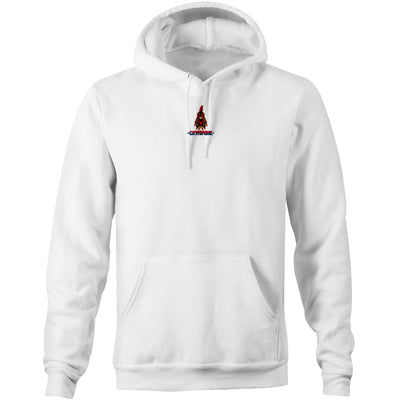 COME AND GET SOME - Mens Pocket Hoodie - BACK PRINT