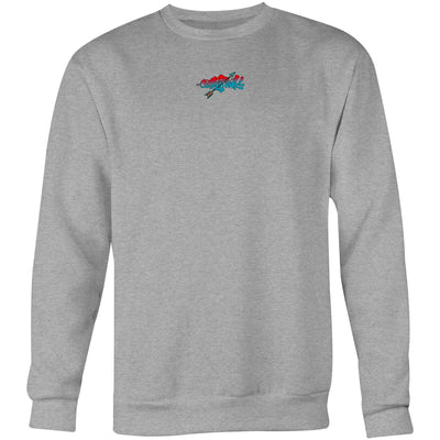 BIRD OF PREY (W) - Womens Sweatshirt - BACK PRINT