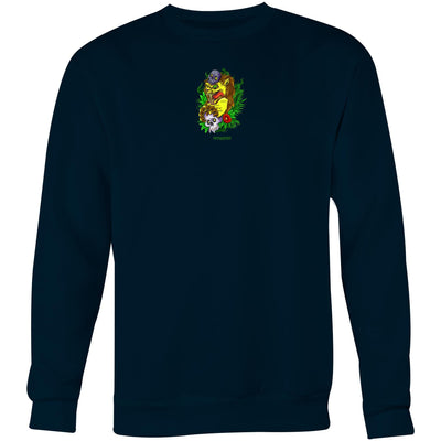 LION (R) - Mens Sweatshirt - BACK PRINT