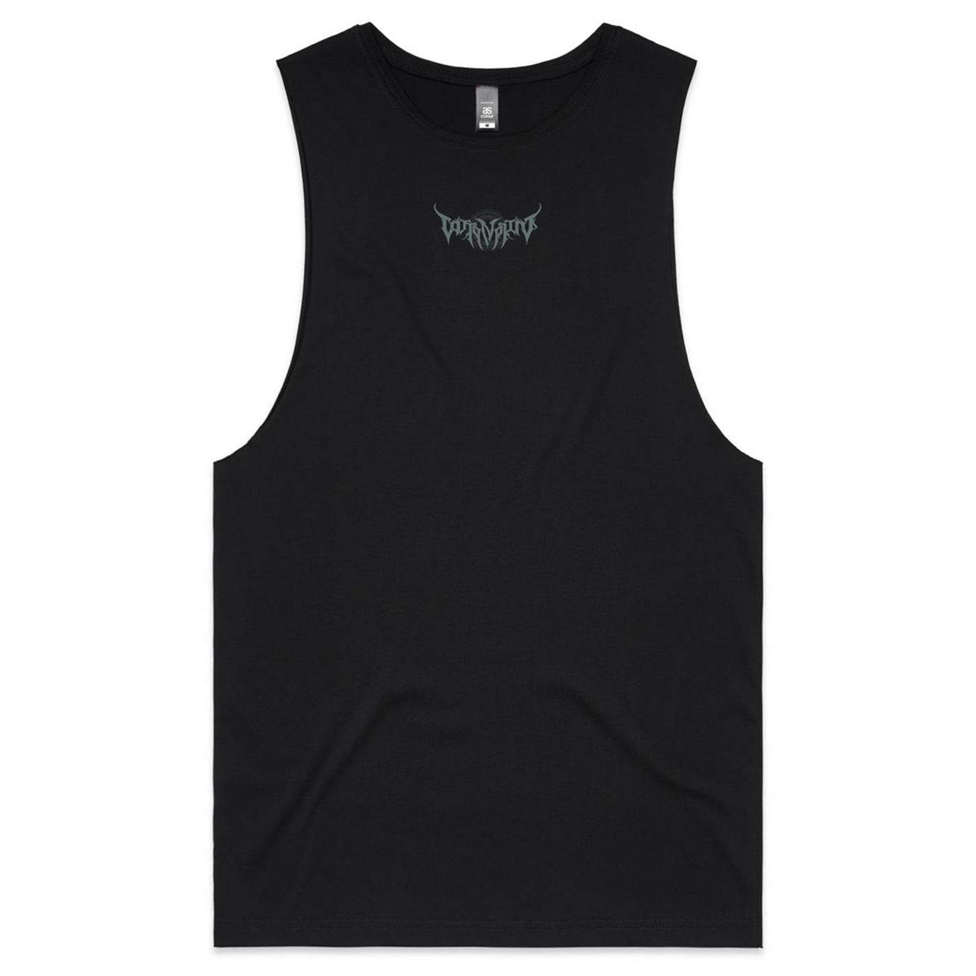 BETWEEN HEAVEN & HELL - Mens Sleeveless T-Shirt - BACK PRINT