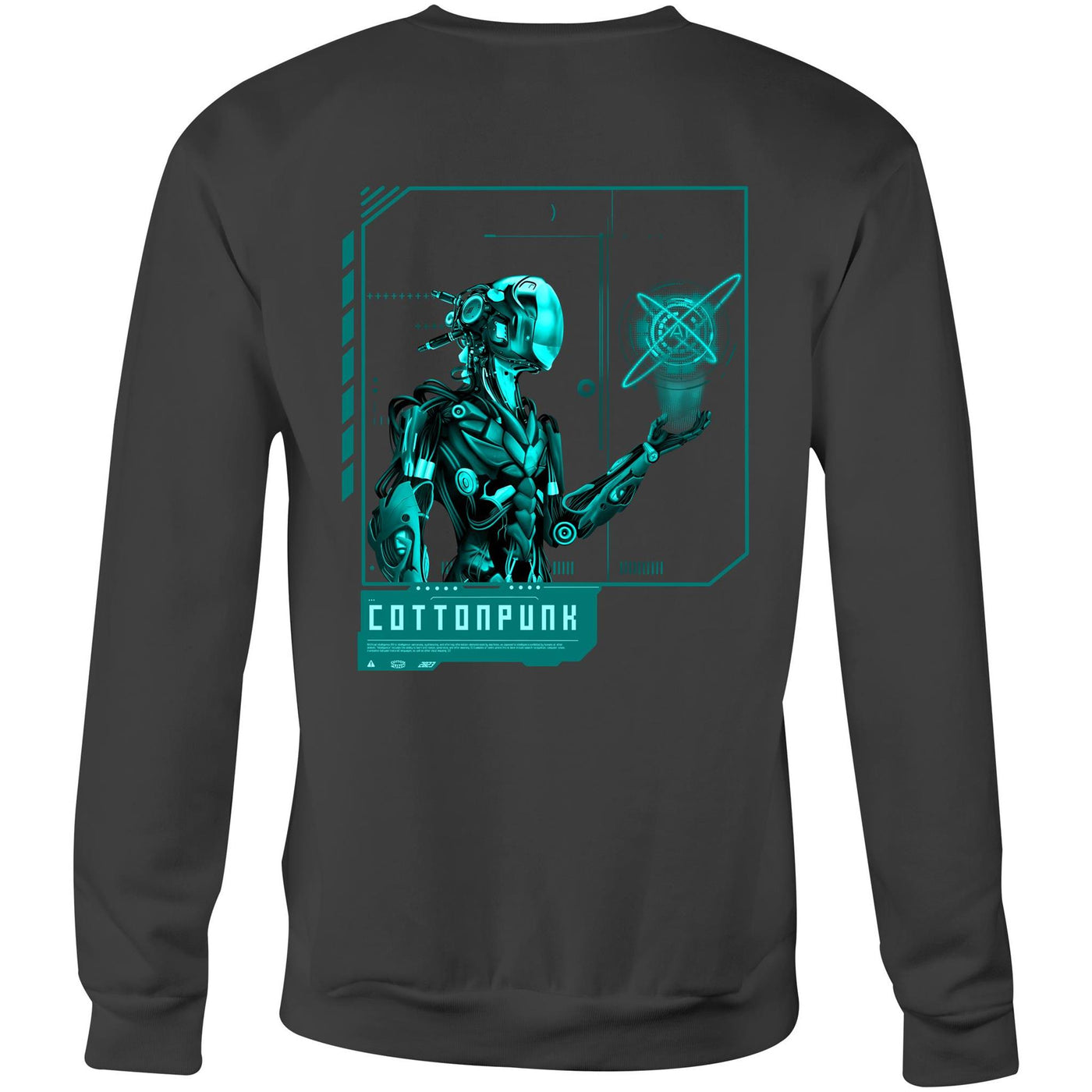 AI CONTROL III - Mens Sweatshirt - BACK PRINT