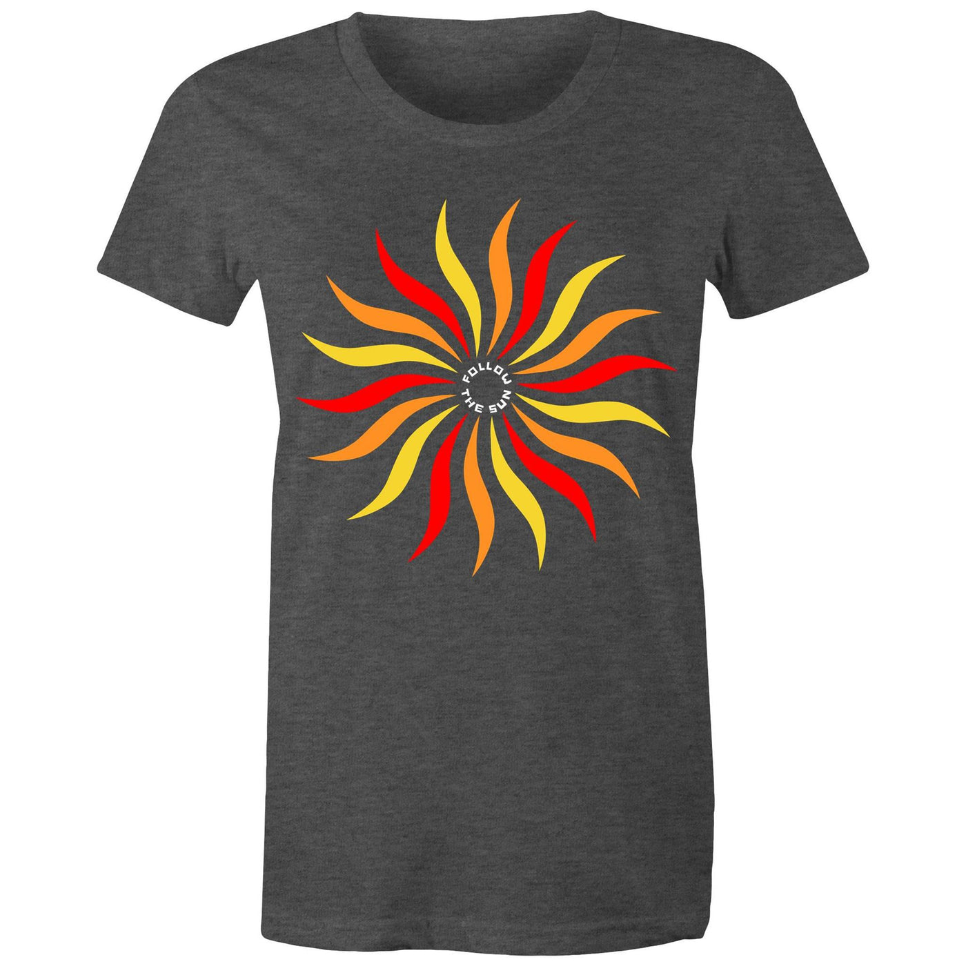 FOLLOW THE SUN (W) - Womens T-Shirt - FRONT PRINT