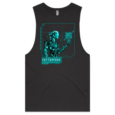 AI CONTROL III - Mens Sleeveless T-Shirt - FRONT PRINT