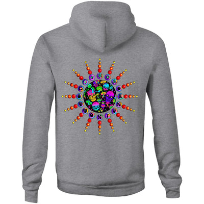 EUPHORIA - Mens Pocket Hoodie - BACK PRINT