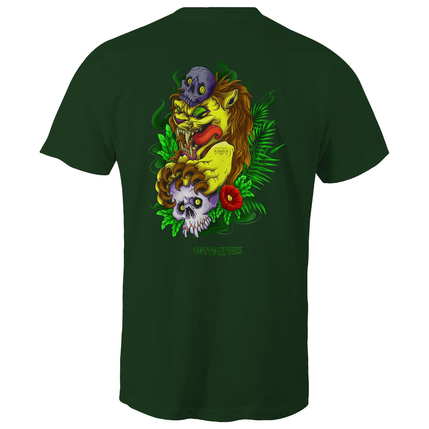 LION - Mens T-Shirt - BACK PRINT