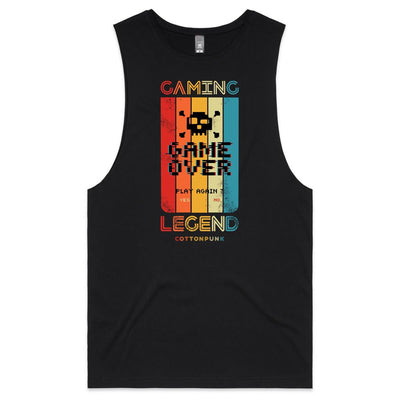 GAMING LEGEND - Mens Sleeveless T-Shirt - FRONT PRINT