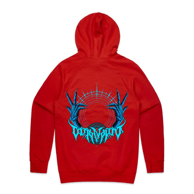 RISING - Mens Pocket Hoodie - BACK PRINT