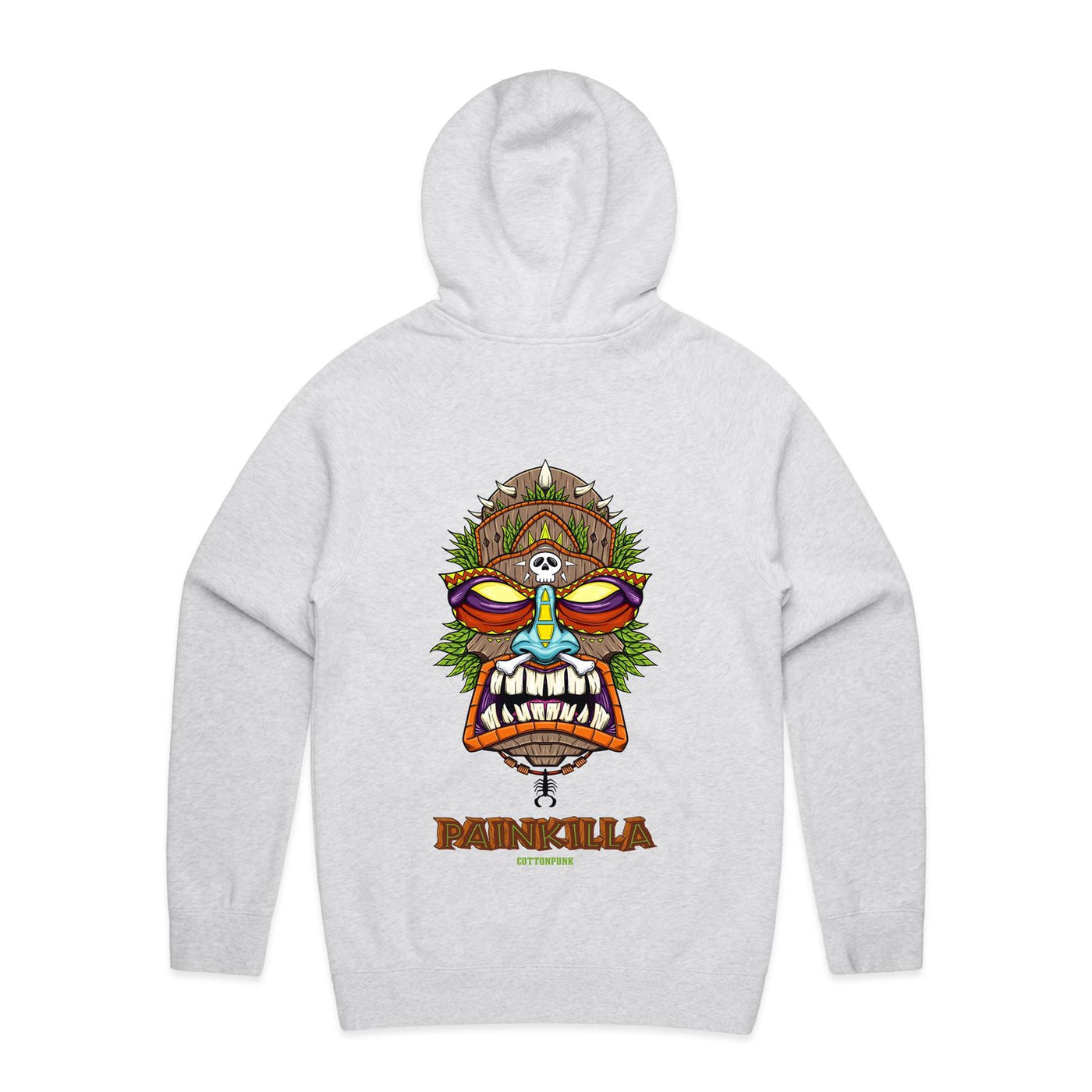 PAINKILLA - Mens Pocket Hoodie - BACK PRINT