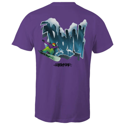 POW - Mens T-Shirt - BACK PRINT