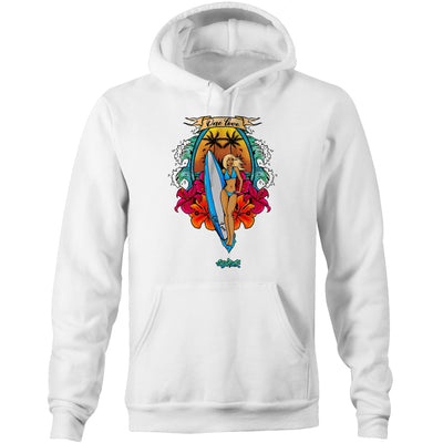 ONE LOVE - Mens Pocket Hoodie - FRONT PRINT