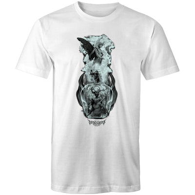 BETWEEN HEAVEN & HELL - Mens T-Shirt - FRONT PRINT