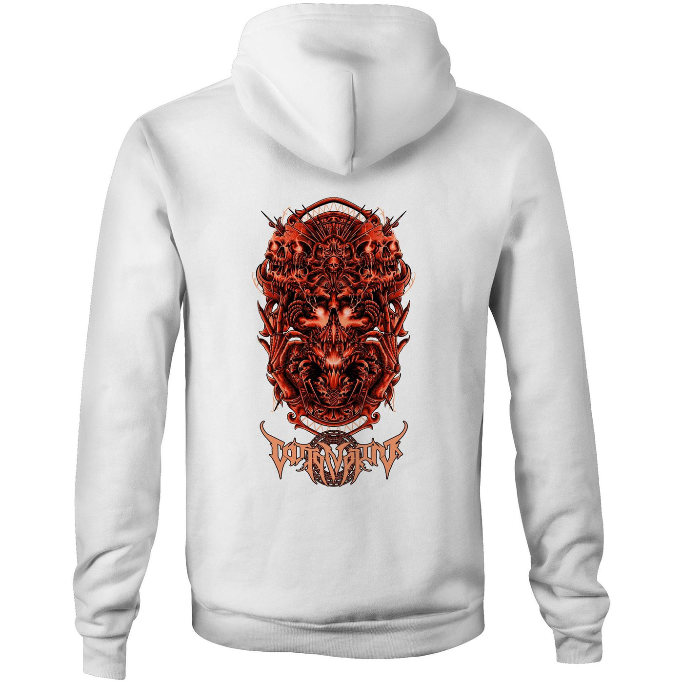 SCREAM IN THE DARK II - Mens Pocket Hoodie - BACK PRINT