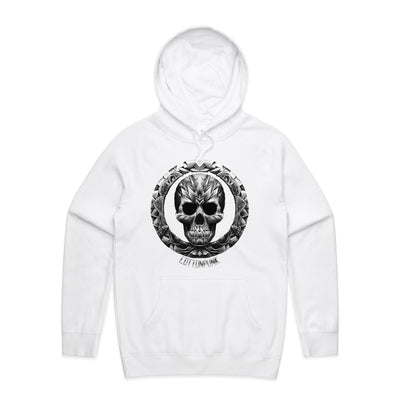 STONE COLD - Mens Pocket Hoodie - FRONT PRINT