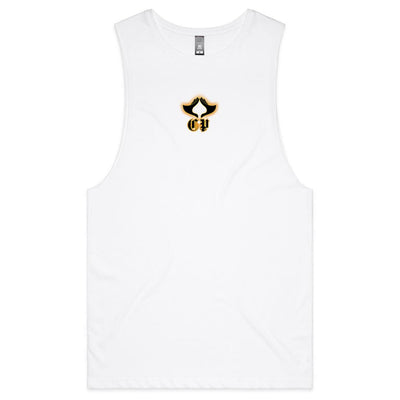 SUPPORT YOUR DEALER II - Mens Sleeveless T-Shirt - BACK PRINT