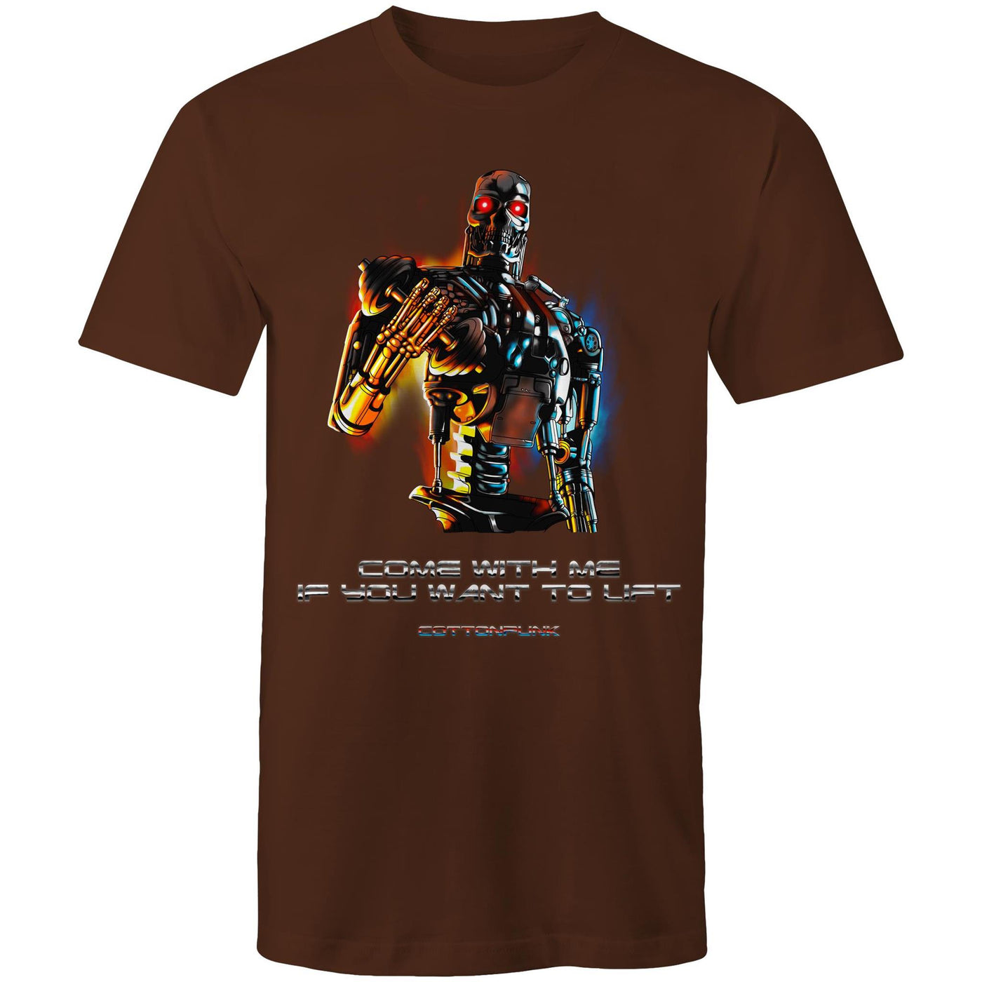 COME WITH ME - Mens T-Shirt - FRONT PRINT