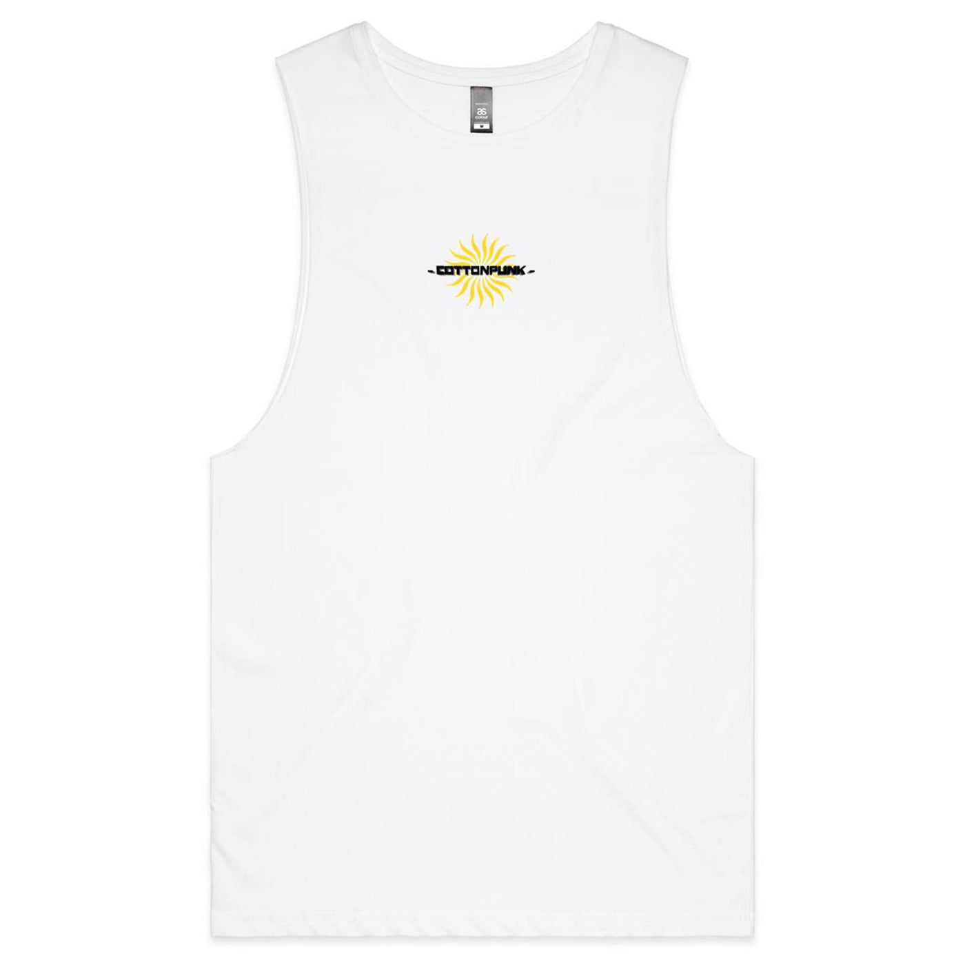 FOLLOW THE SUN - Mens Sleeveless T-Shirt - BACK PRINT