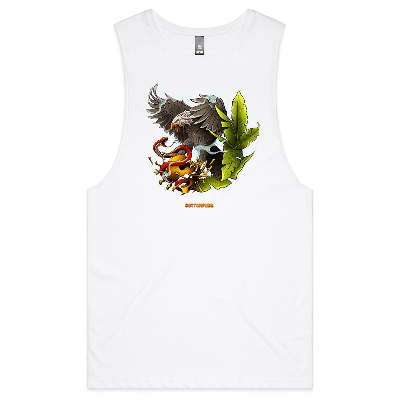 EAGLE - Mens Sleeveless T-Shirt - FRONT PRINT