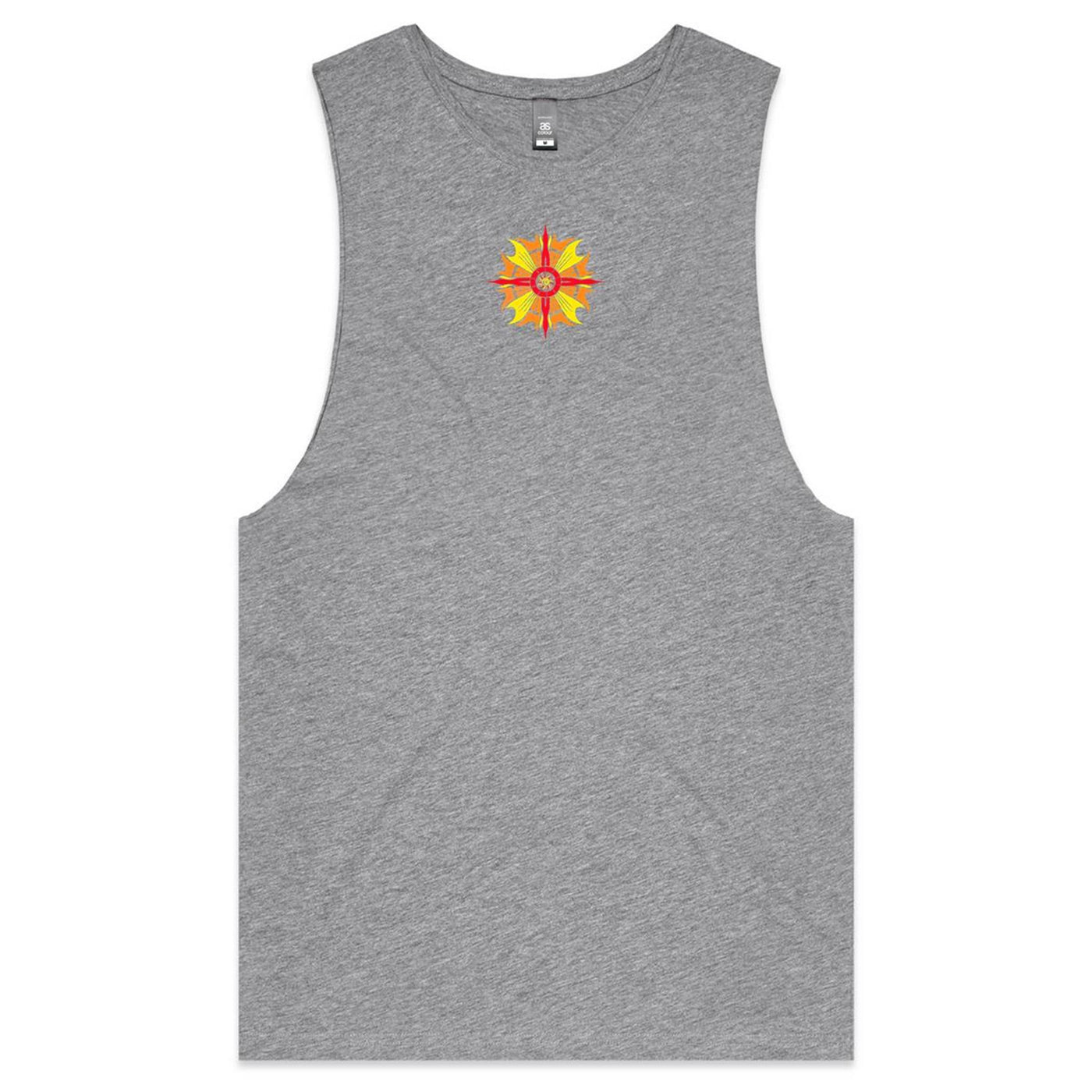 SUNDANCE II (R) - Mens Sleeveless T-Shirt - BACK PRINT