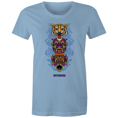 BALI SPIRITS (W) - Womens T-Shirt - FRONT PRINT