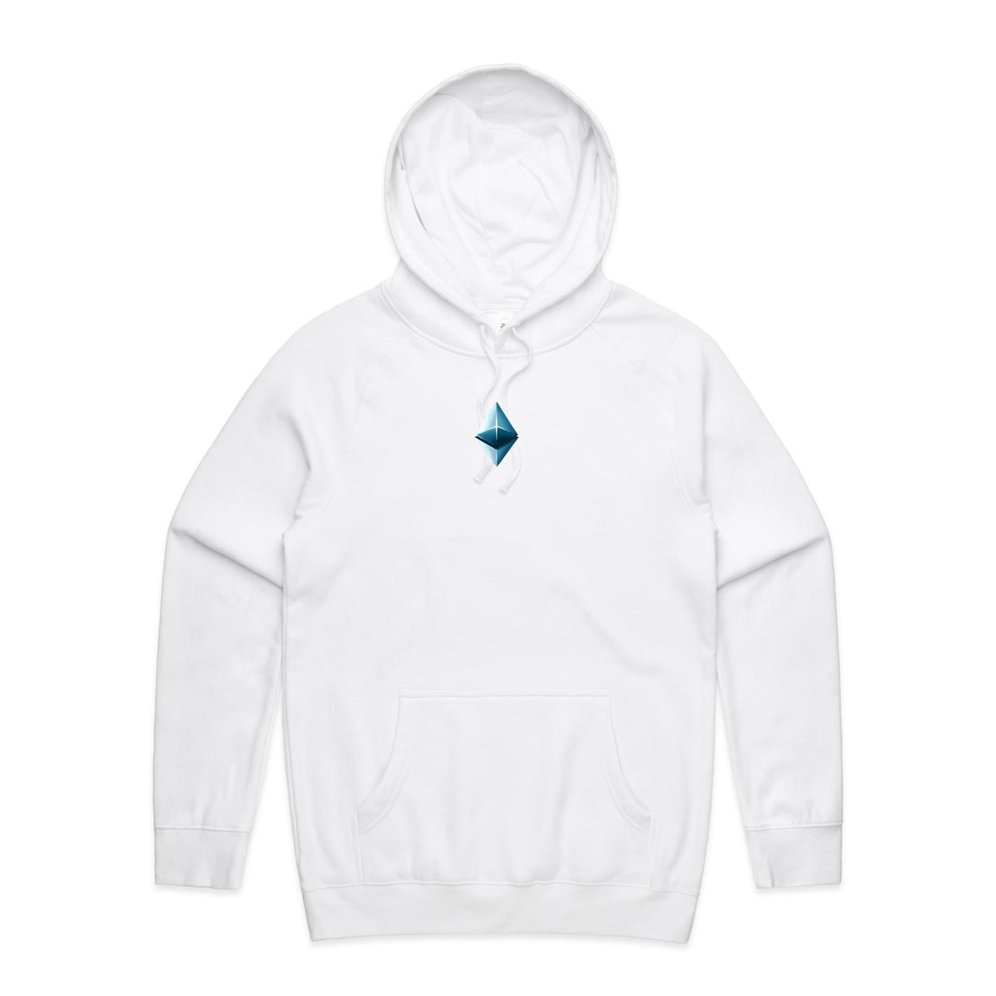 ETHEREUM - Mens Pocket Hoodie - BACK PRINT