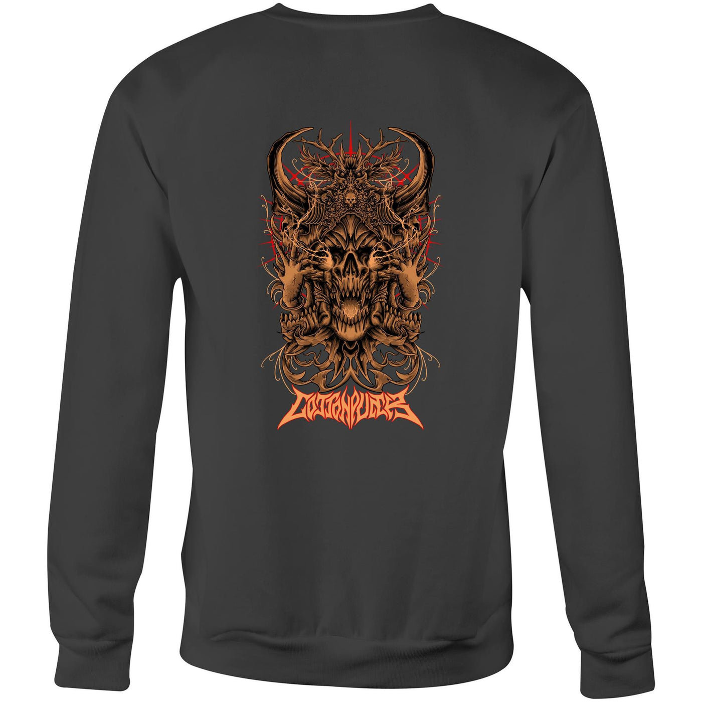 BLACK MAGIC III - Mens Sweatshirt - BACK PRINT