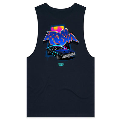 KRUSIN 2 - Mens Sleeveless T-Shirt - BACK PRINT