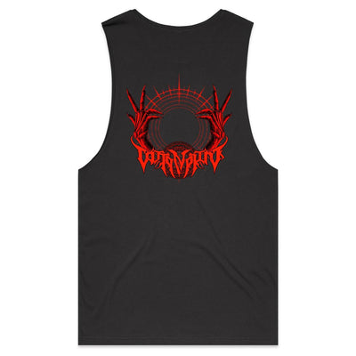 RISING III - Mens Sleeveless T-Shirt - BACK PRINT