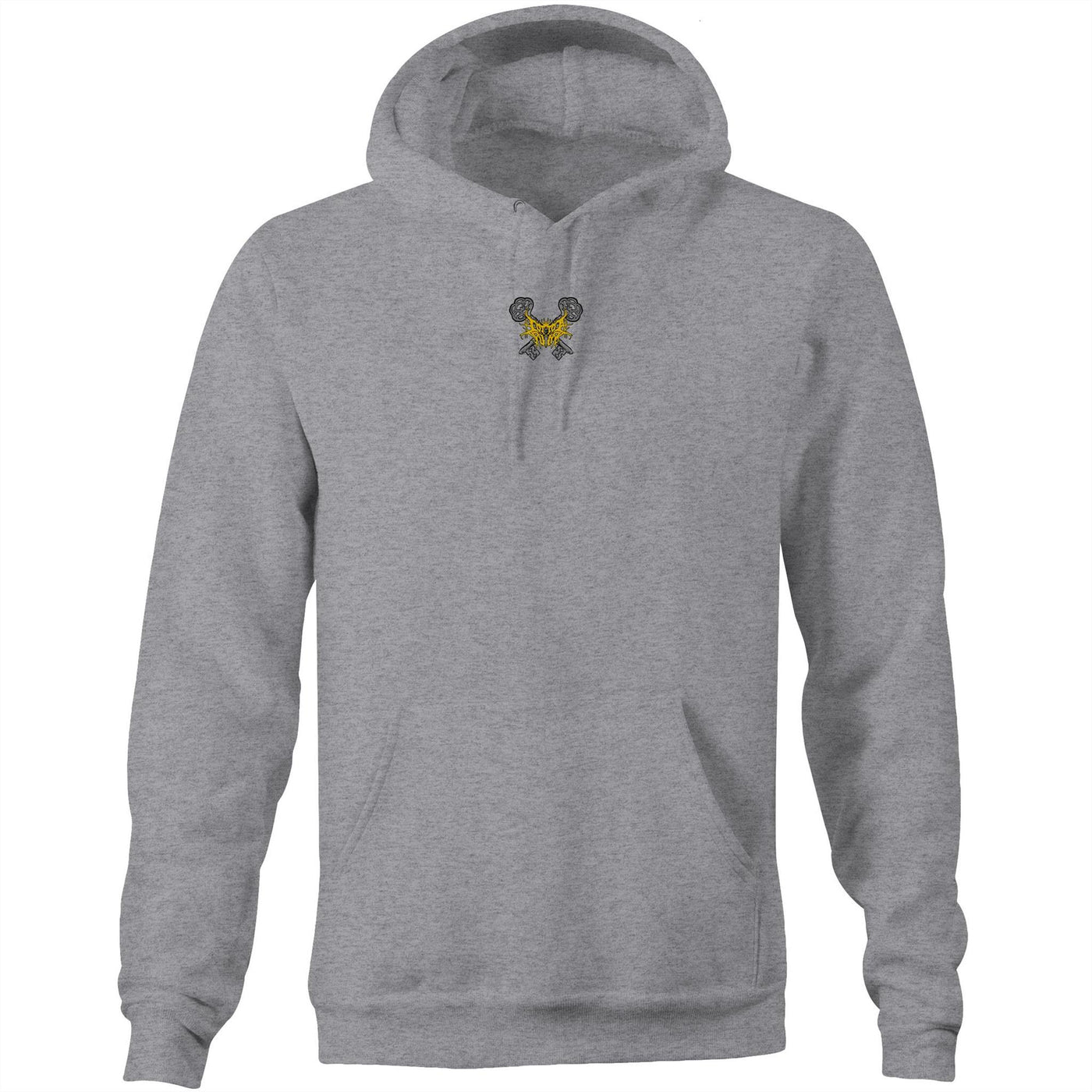 KEYMASTER - Mens Pocket Hoodie - BACK PRINT