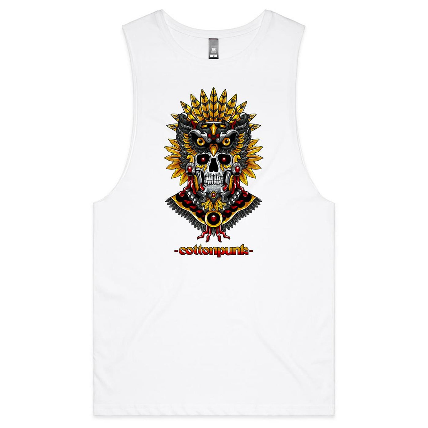 PRAY TO YOUR GODS - Mens Sleeveless T-Shirt - FRONT PRINT