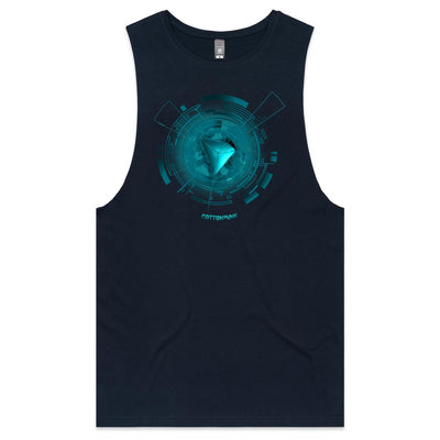 TRON III - Mens Sleeveless T-Shirt - FRONT PRINT