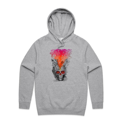 DIGITAL DETOX - Mens Pocket Hoodie - FRONT PRINT