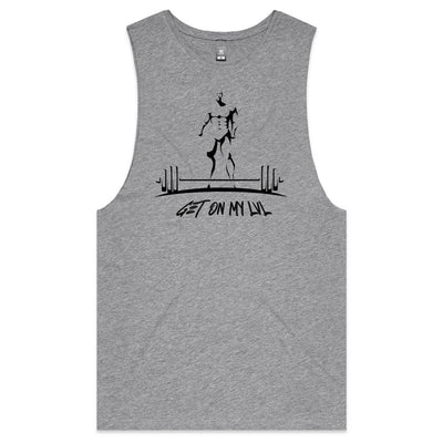 GET ON MY LVL - Mens Sleeveless T-Shirt - FRONT PRINT