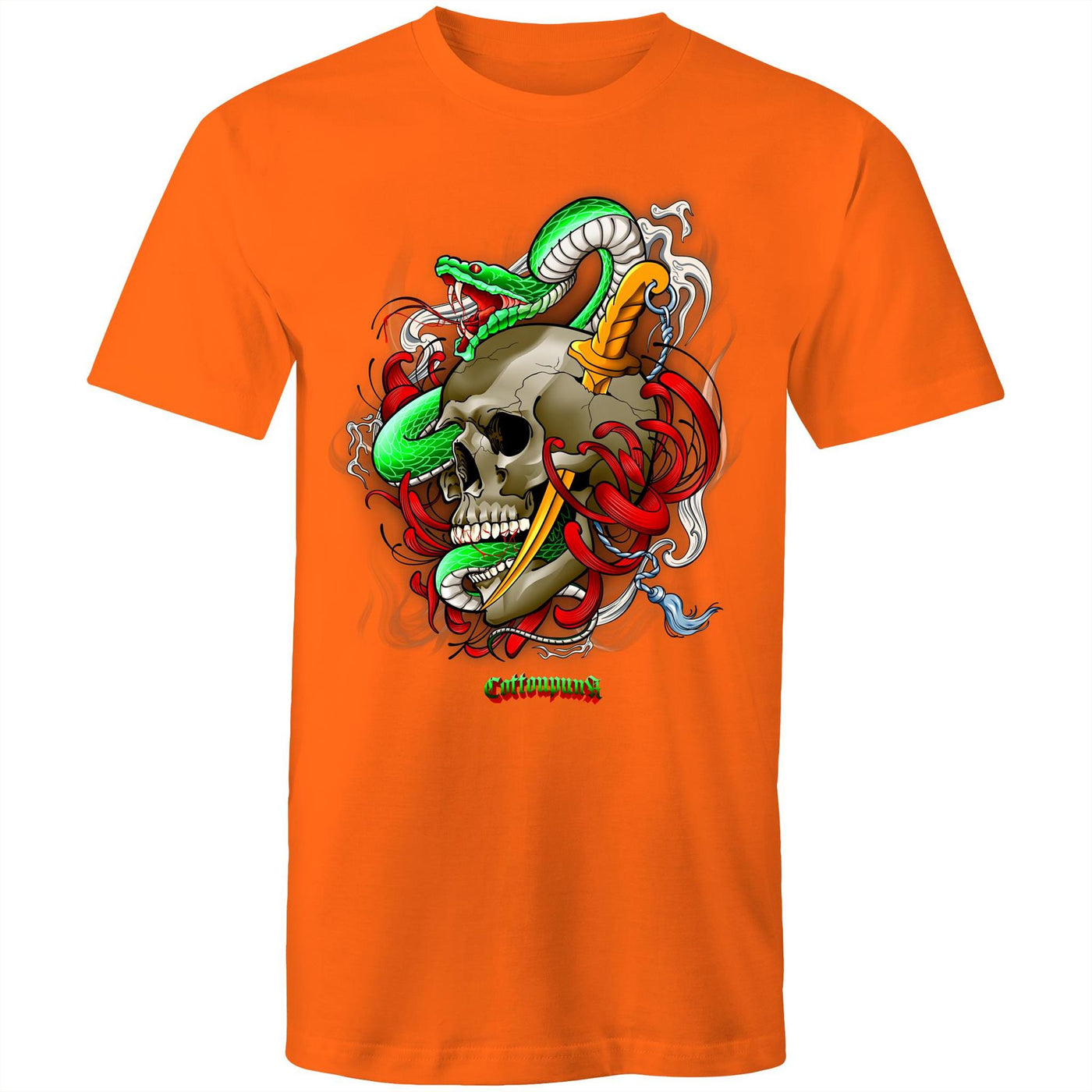 SNAKE - Mens T-Shirt - FRONT PRINT