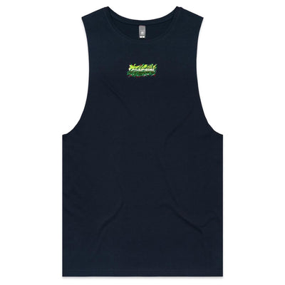 BABOON - Mens Sleeveless T-Shirt - BACK PRINT