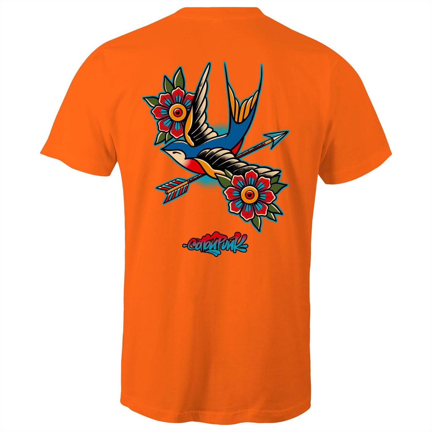 BIRD OF PREY - Mens T-Shirt - BACK PRINT