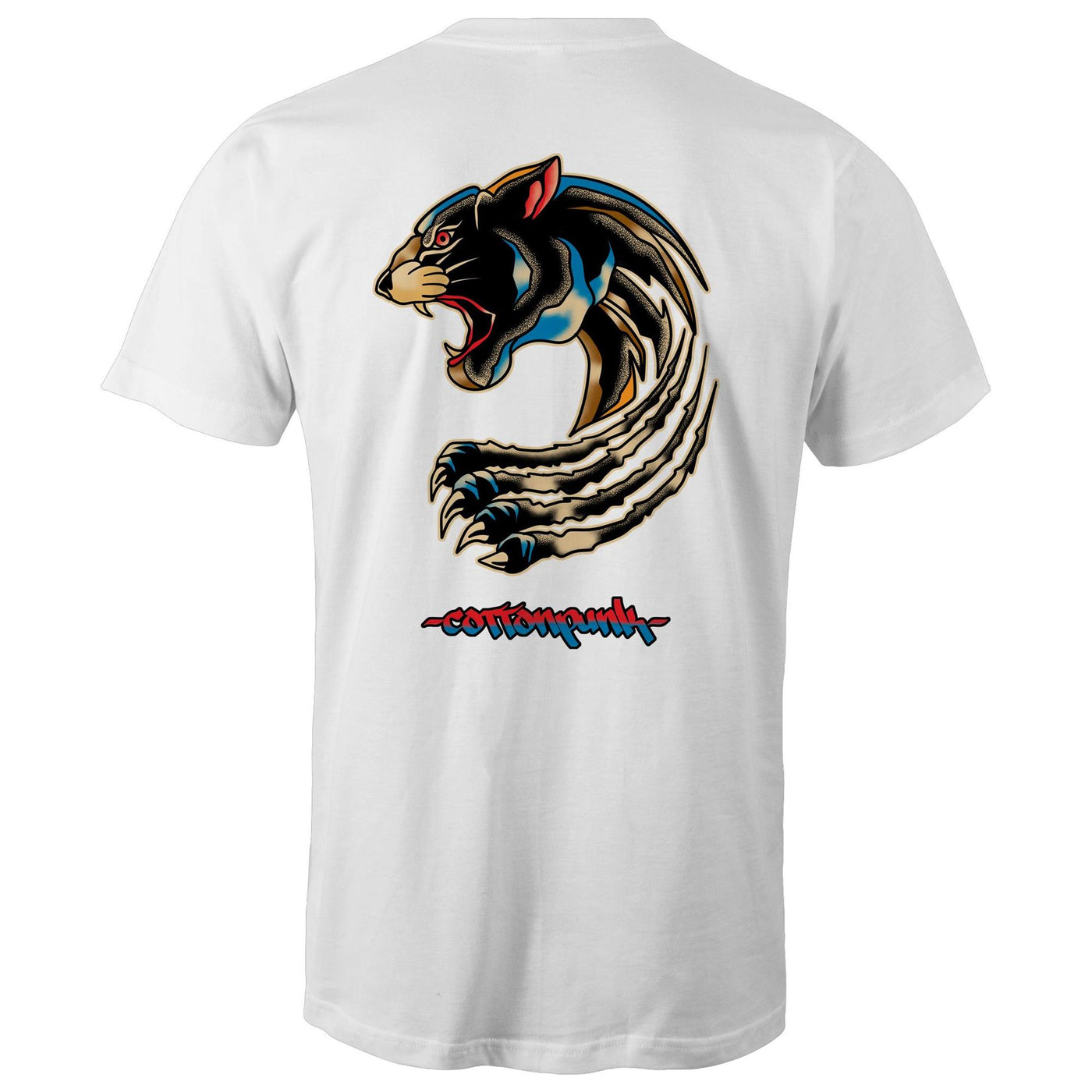 PANTHER (RT) - Mens T-Shirt - BACK PRINT