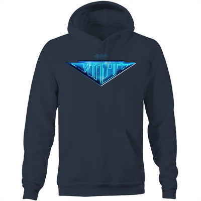 CBRPNK ELECTRO - Mens Pocket Hoodie - FRONT PRINT