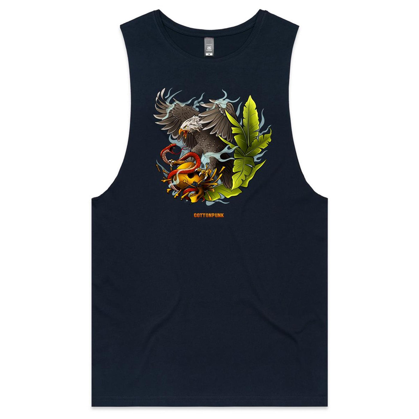 EAGLE - Mens Sleeveless T-Shirt - FRONT PRINT