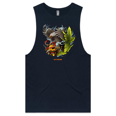 EAGLE - Mens Sleeveless T-Shirt - FRONT PRINT