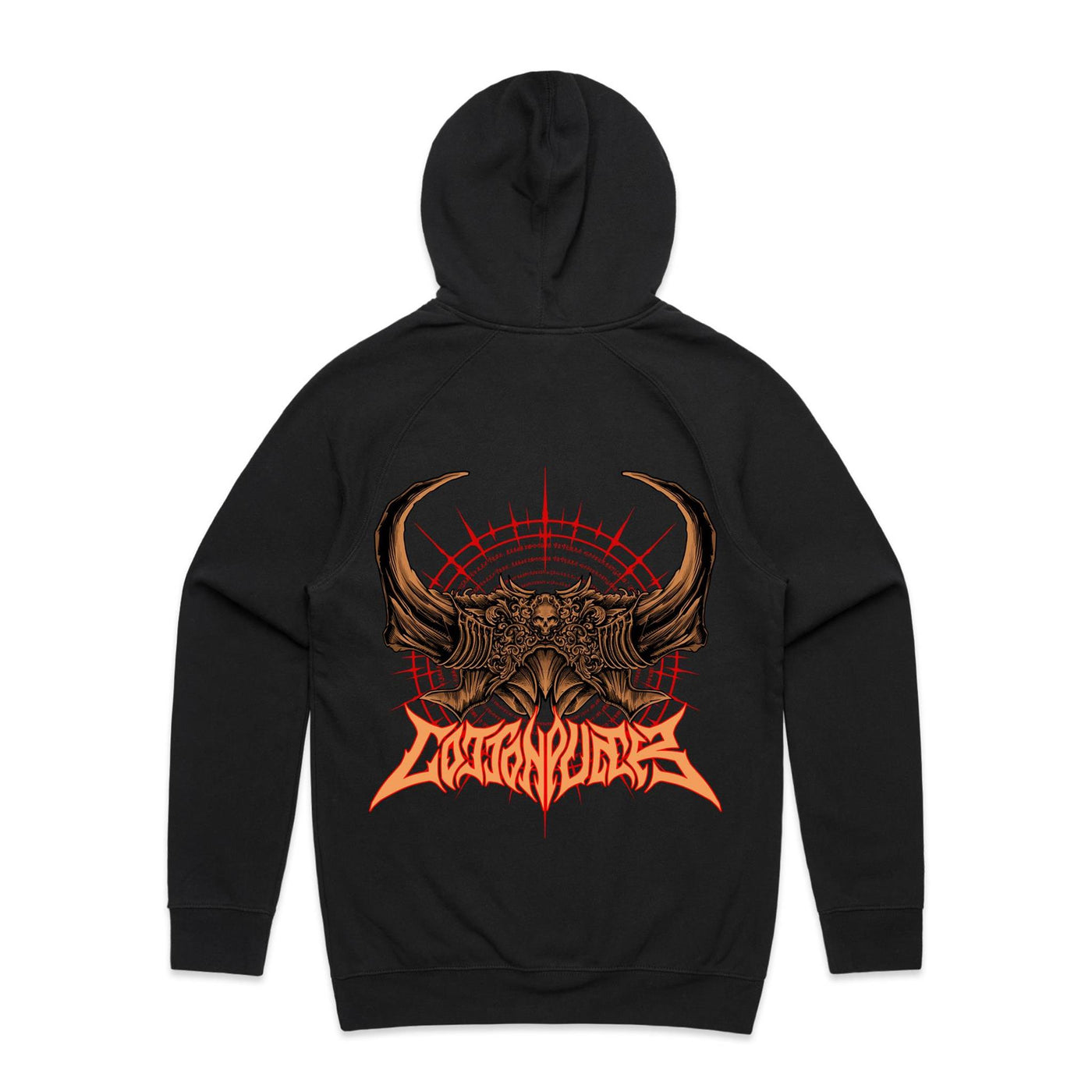 BLACK SPELL IV - Mens Pocket Hoodie - BACK PRINT