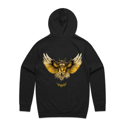 SILENT HUNTER - Mens Pocket Hoodie - BACK PRINT