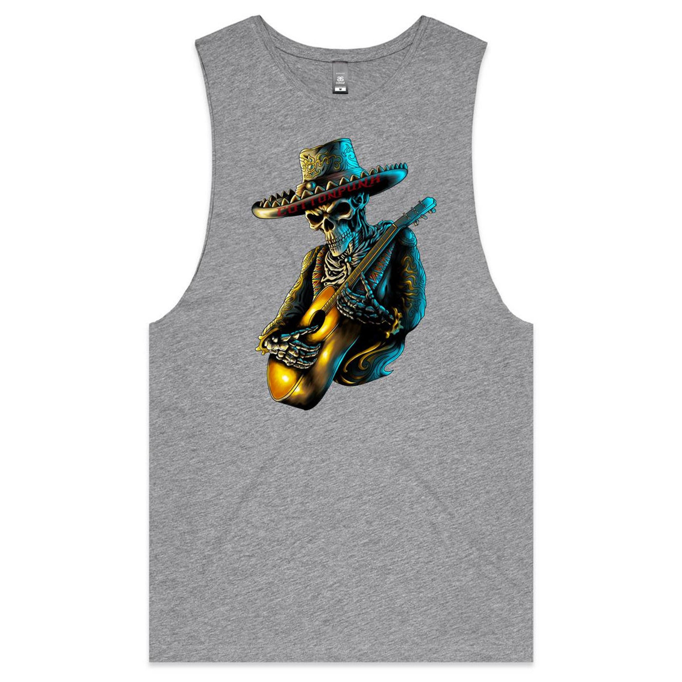 MARIACHI - Mens Sleeveless T-Shirt - FRONT PRINT