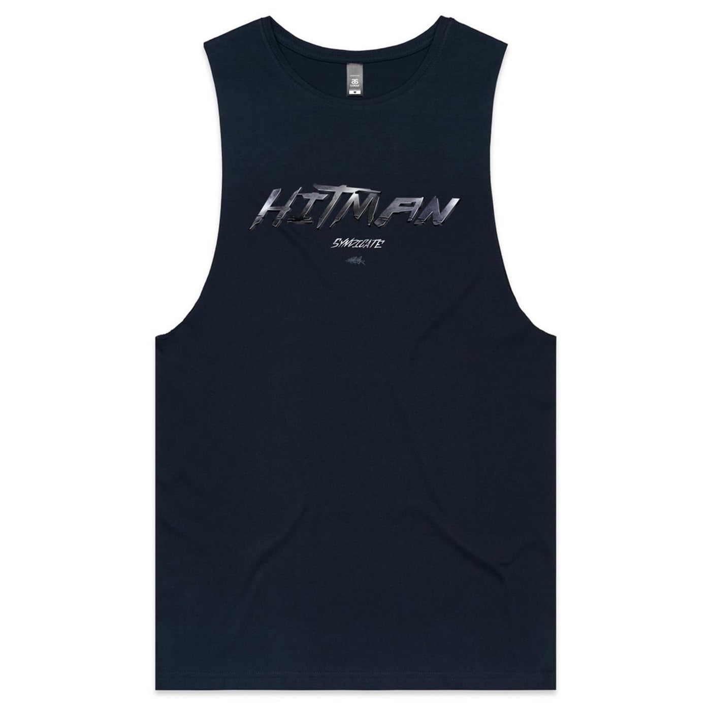 HITMAN - Mens Sleeveless T-Shirt - FRONT PRINT