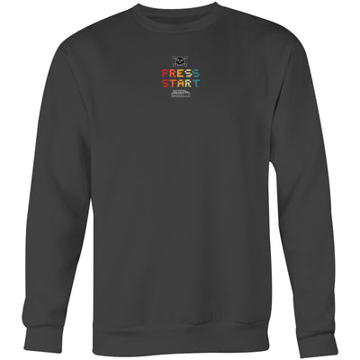 GAMING LEGEND - Mens Sweatshirt - BACK PRINT