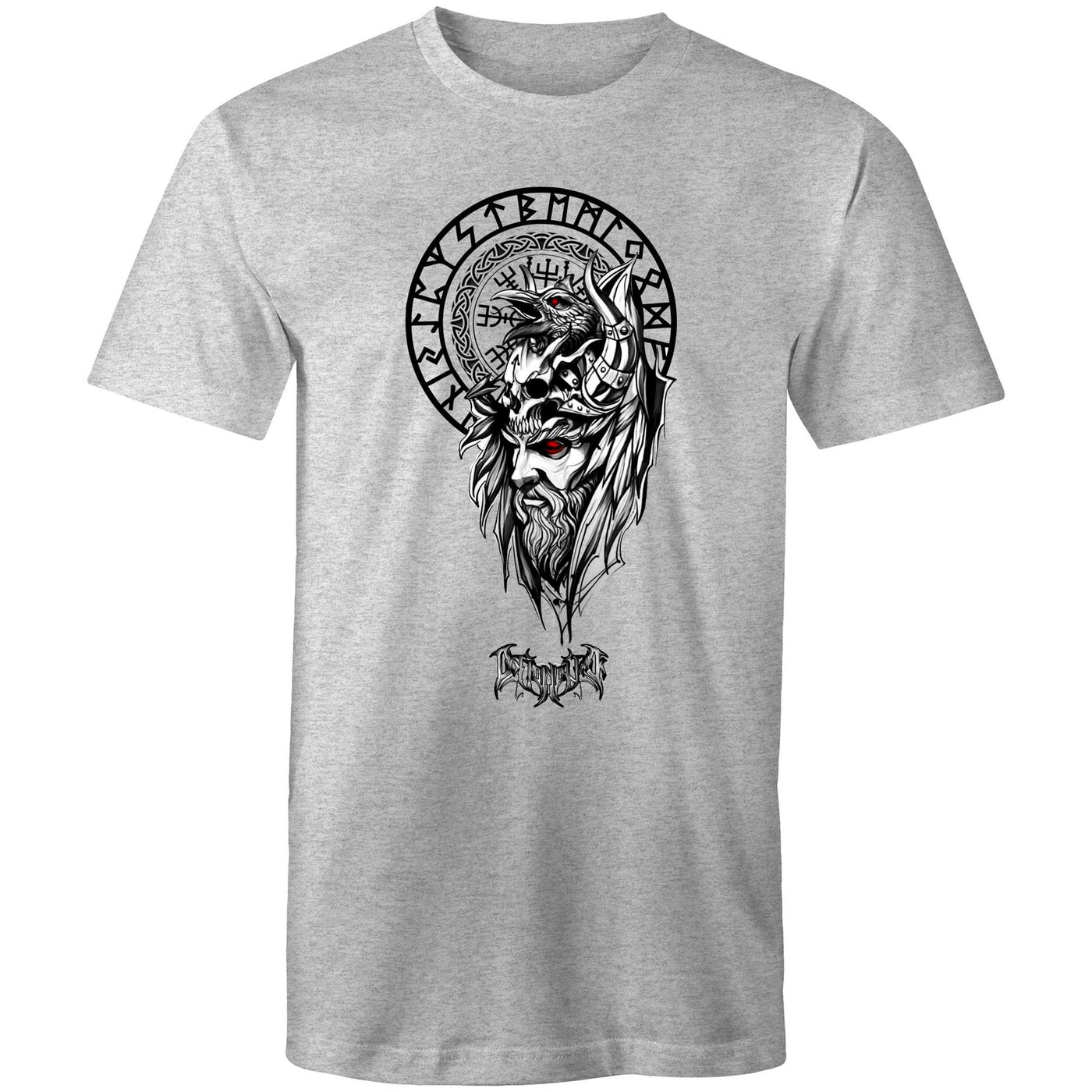 DARK WARRIOR - Mens T-Shirt - FRONT PRINT