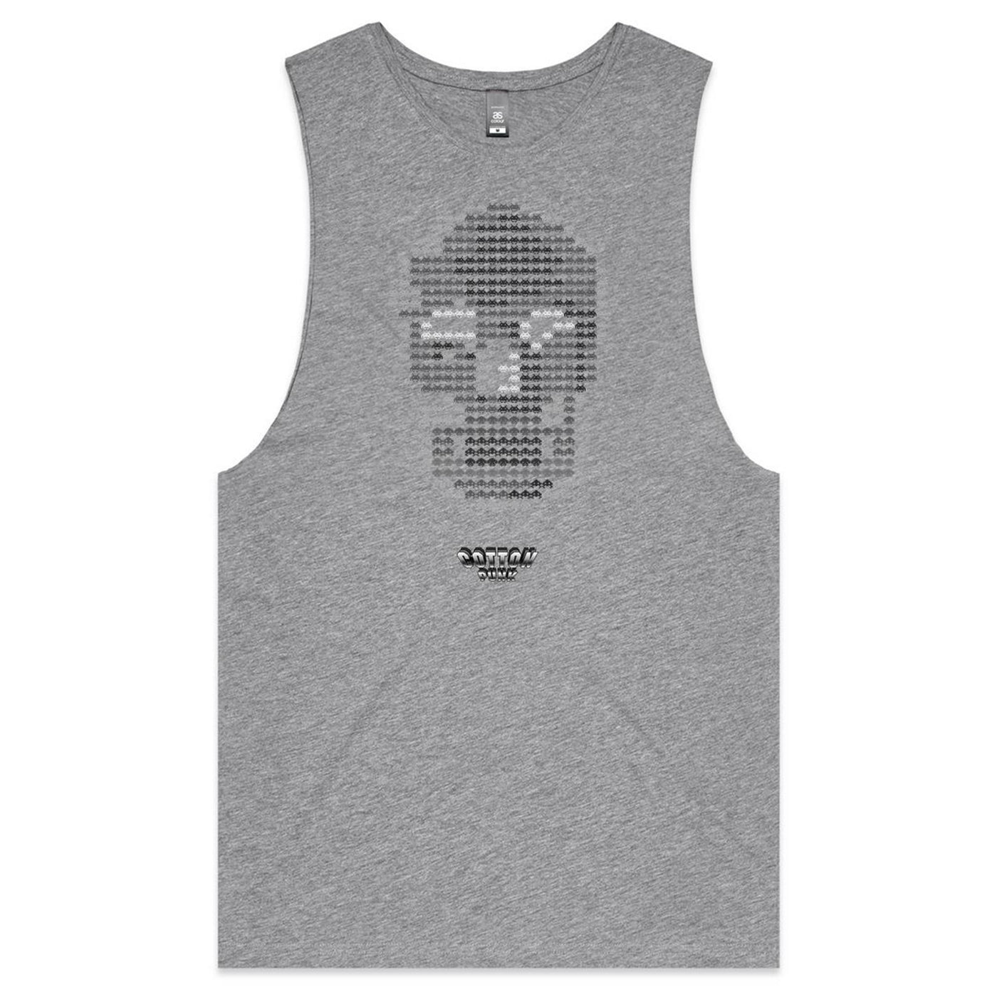 DEATH INVADERS - Mens Sleeveless T-Shirt - FRONT PRINT